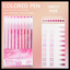 LANGUO FINEPOINT 9 GEL PEN SET - 1MM