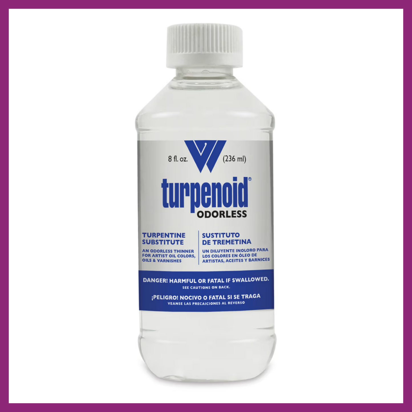 WEBER TURPENOID - 8oz PLASTIC BOTTLE
