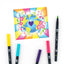 Dual Brush Pen Art Markers, 672PC Display, 108 Colors
