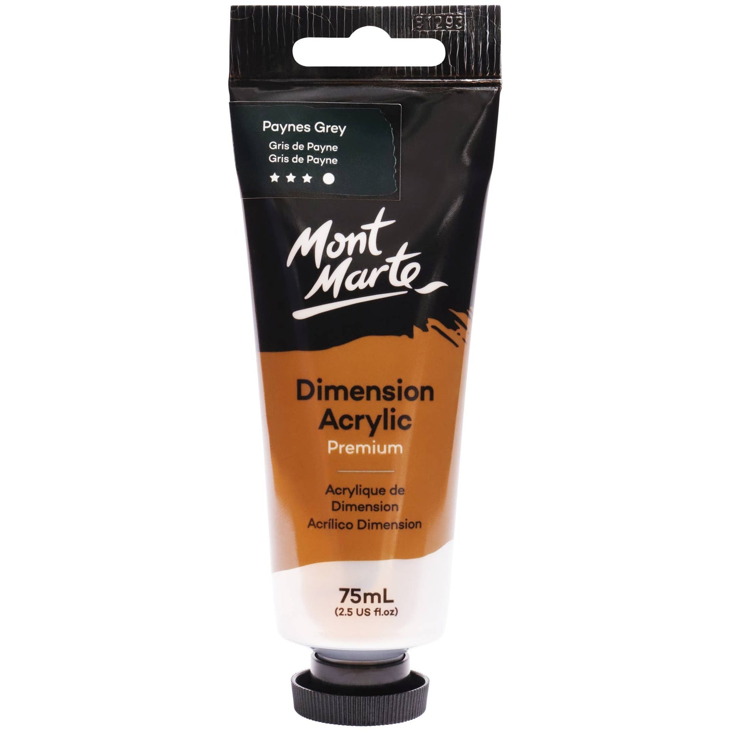 Mont Marte Dimension Acrylic Premium 75ml (2.5 US fl. oz.) Tube