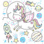 Easy and Fun Paint Magic with Water: Unicorns and Friends