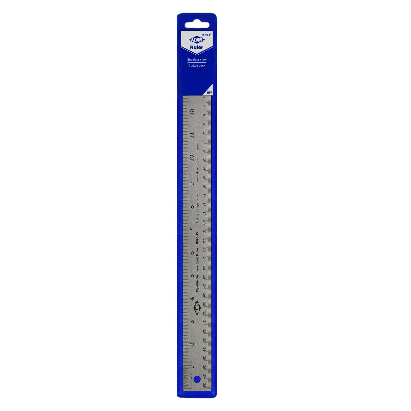 STAINLESS STEEL FLEX RULER 15"