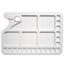 Zieler® Large White Palette Sturdy Plastic 23 Well
