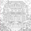 Goth Garden Adult Coloring Book