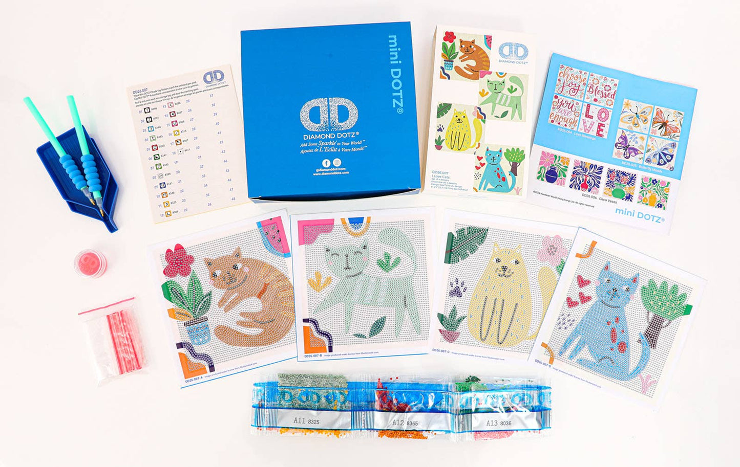 I Love Cats - Mini Dotz