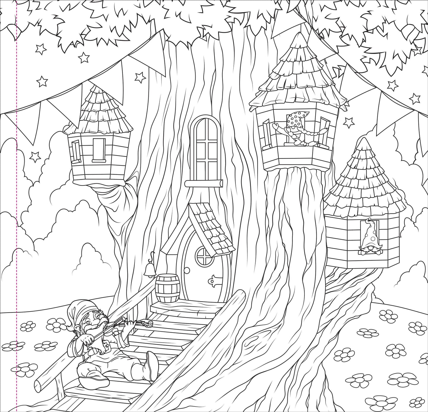 Enchanted Kingdom Adult Coloring Book