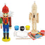Nutcracker Lumberjack Ornament Wood Paint Kit