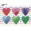 Love Hearts Zipper Pouch