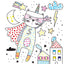 Easy and Fun Paint Magic with Water: Caticorns - Kid's Book