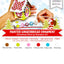 Gingerbread House Christmas Ornament Paint by Number Kit