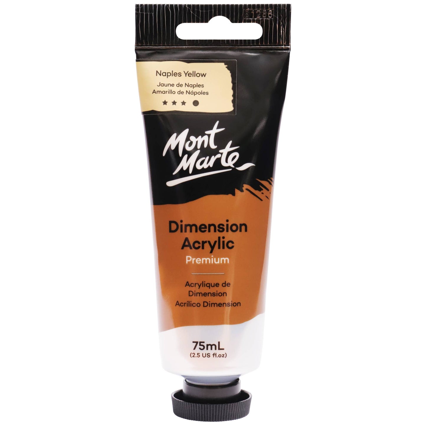 Mont Marte Dimension Acrylic Premium 75ml (2.5 US fl. oz.) Tube