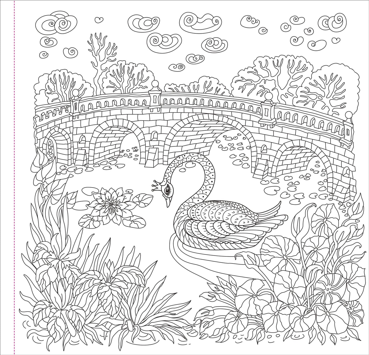Enchanted Kingdom Adult Coloring Book