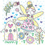 Easy and Fun Paint Magic with Water: Fairies and Friends