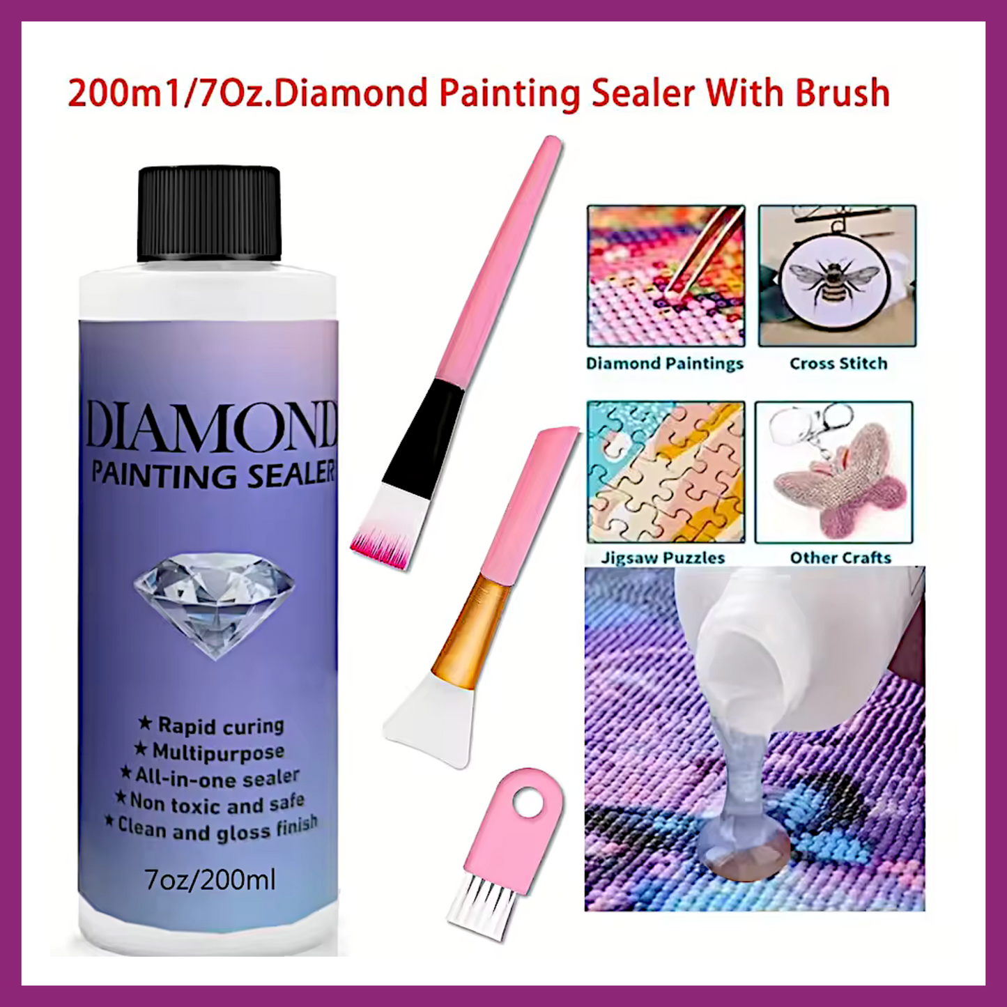 SEALER FOR DIAMOND PAINTING